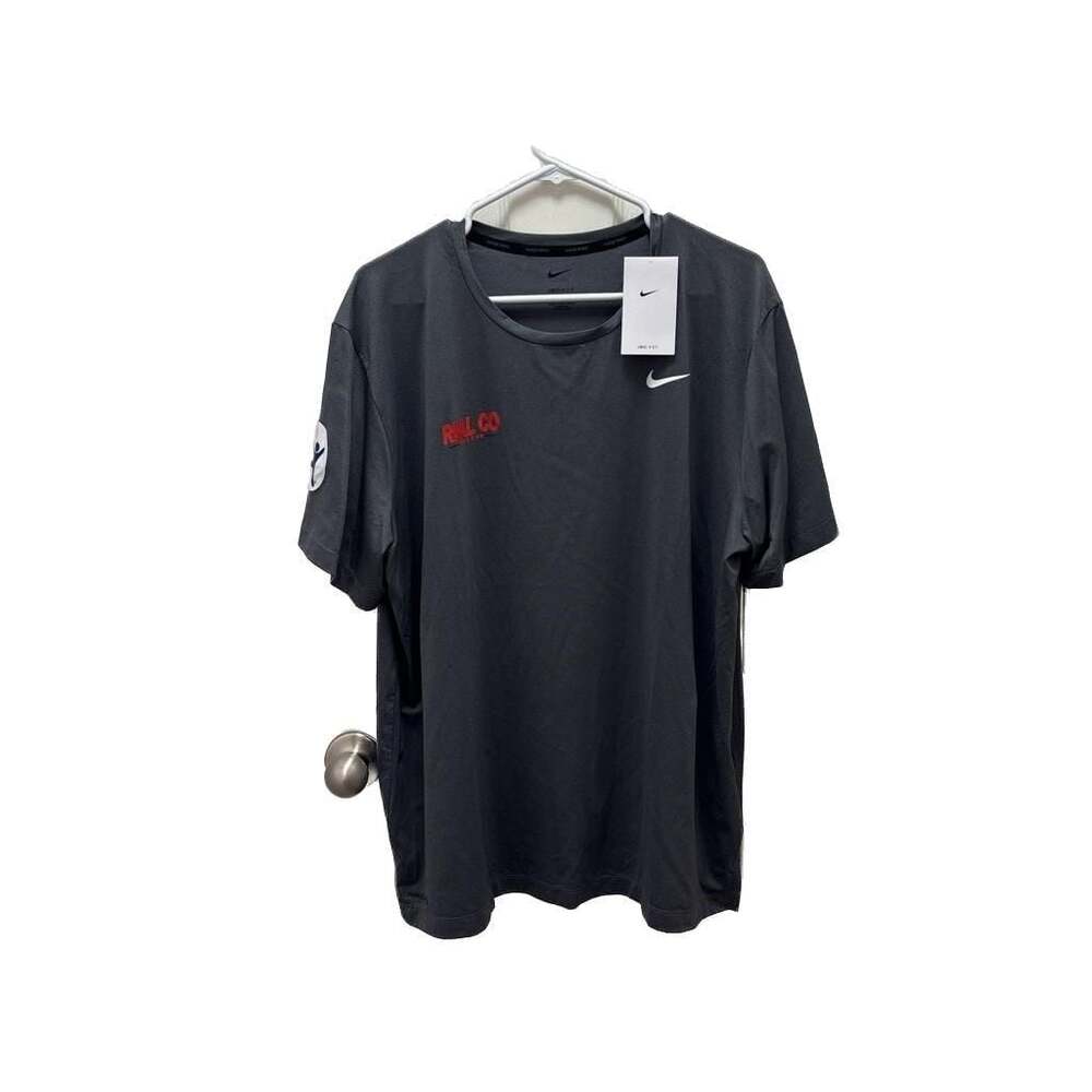 NWT Nike Dri-FIT Running Head Clouds/Feet‎ Ground Men's T-Shirt